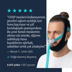 Ayarlanabilir Çene Destek ve Anti-Horlama Kemeri