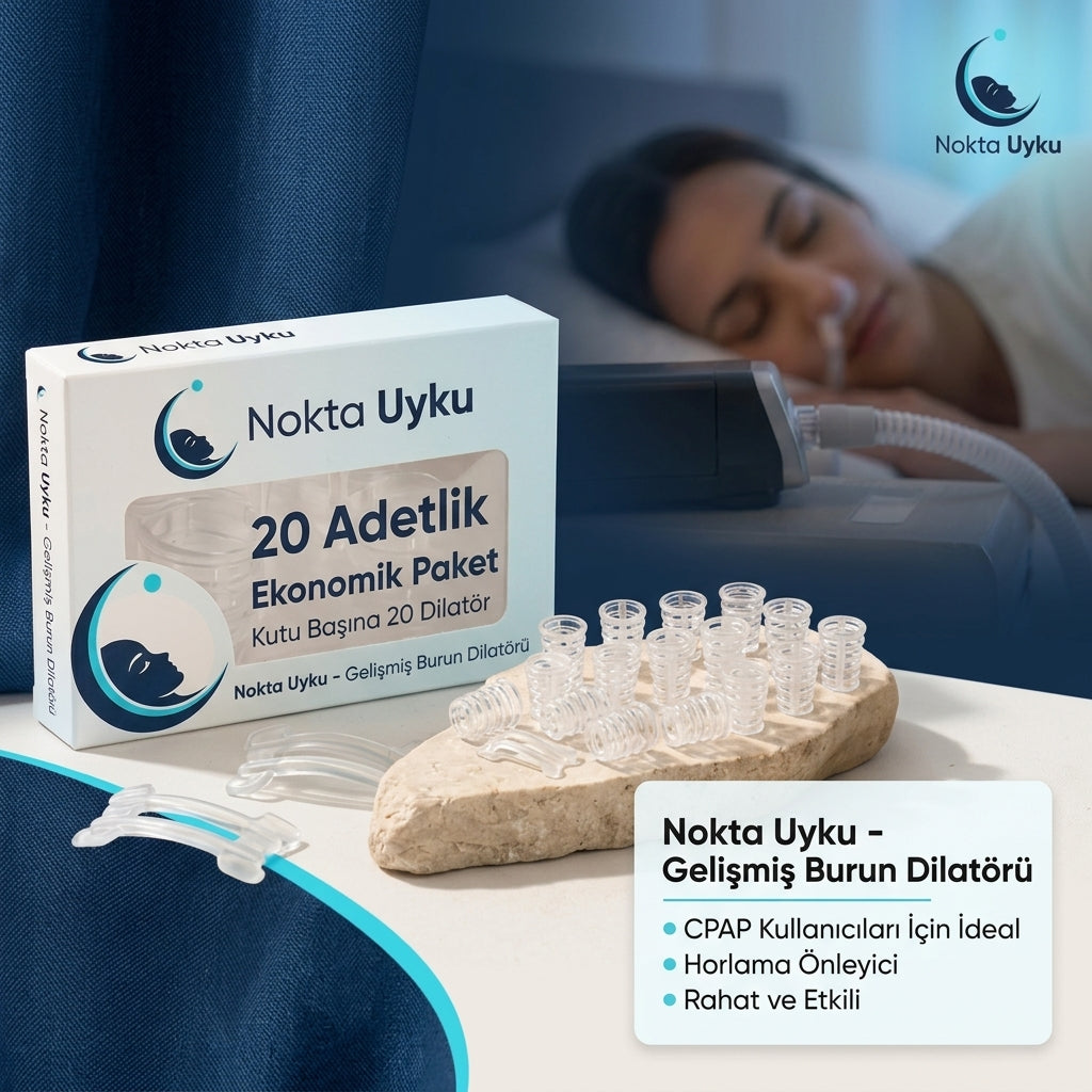 20 Adet Horlama Karşıtı Burun Bandı